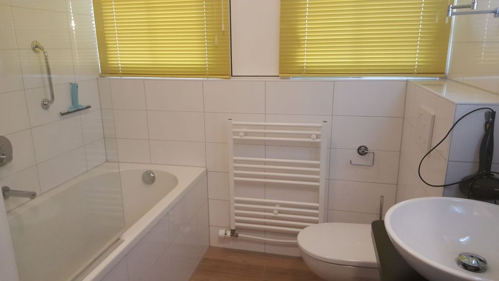 Badkamer bungalow T6A Vakantiepark Roompot Texel