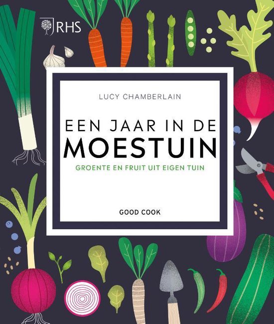 Moestuin boeken voor beginners: een jaar in de moestuin, Lucy Chamberlain