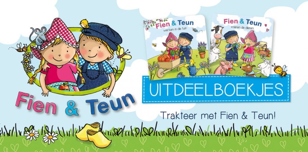 Fien en Teun uitdeelboekjes