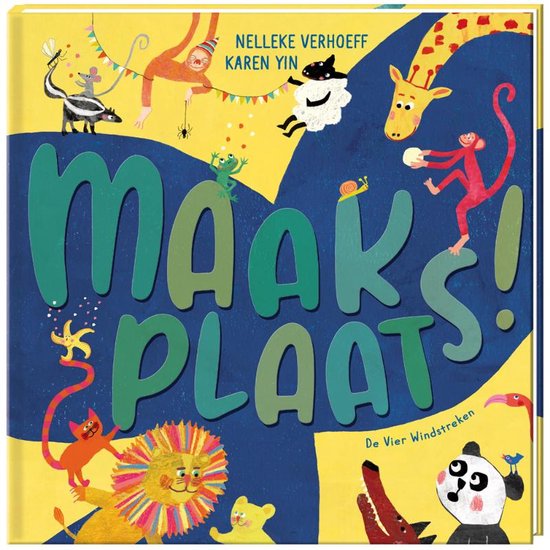 Maak plaats! – Karen Yin & Nelleke Verhoeff - Prentenboek top 10