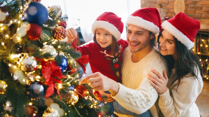 Eenvoudige kerstversiering maken met kinderen - DIY kerstbal